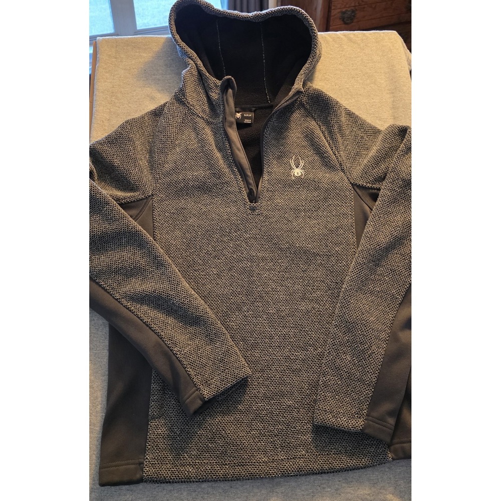 NWT Spyder Women's Hayer Full Zip Hoodie White Size small/P MRSP $99